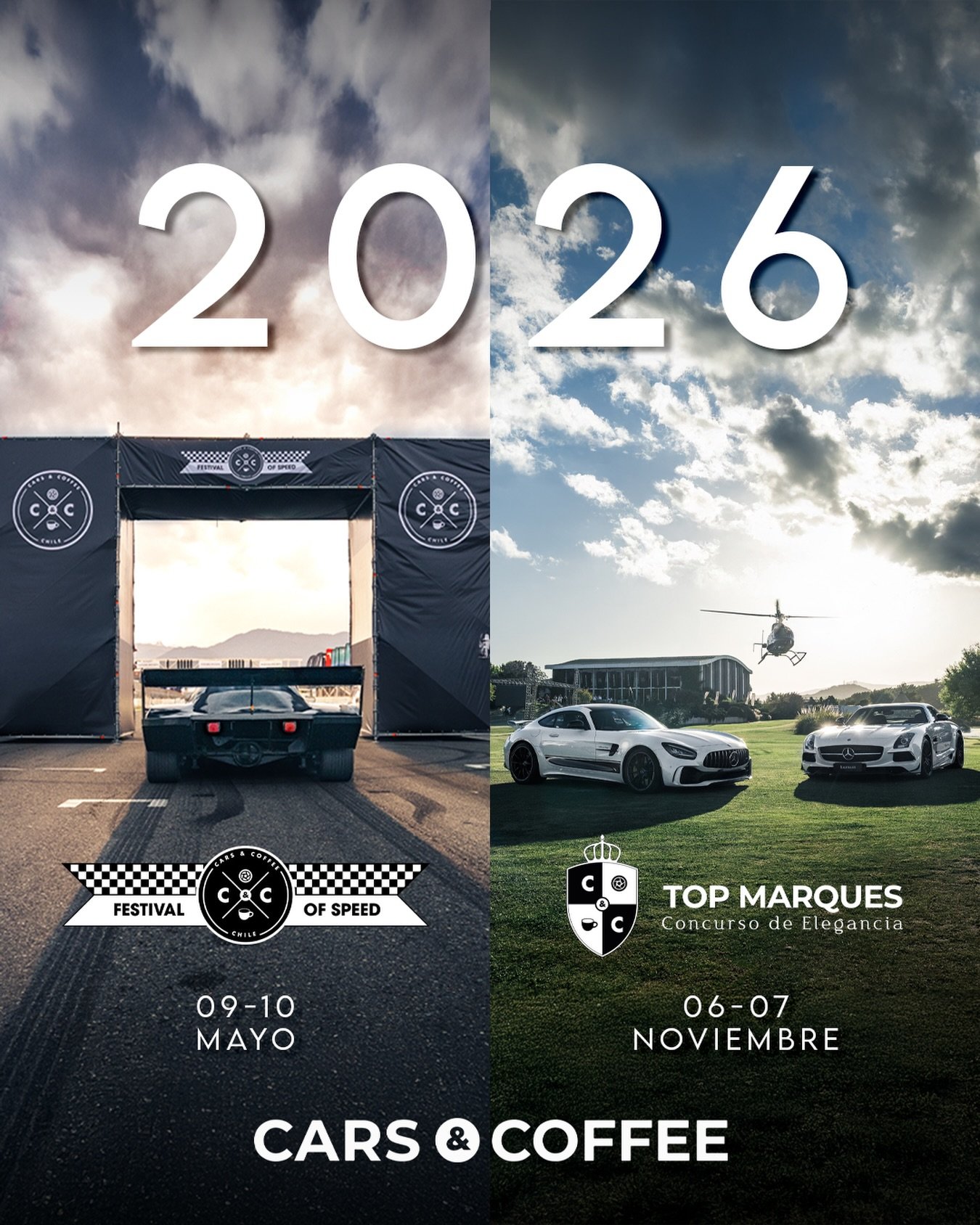 TOP MARQUES BY CARS & COFFE